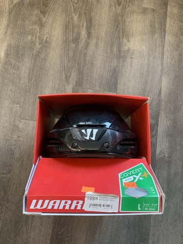 Black New Large Warrior Covert PX+ Helmet