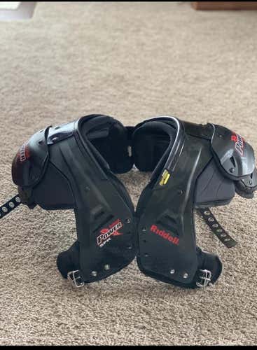 Used Large Riddell Power SPK Shoulder Pads