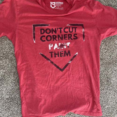 “Don’t Cut Corners Paint Them” T-Shirt (Medium)