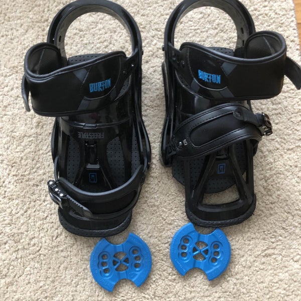 Used Medium Burton Freestyle Snowboard Bindings