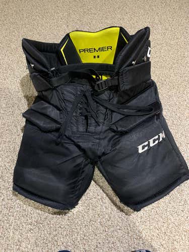 Black Senior Medium CCM Premier Pro  Hockey Goalie Pants