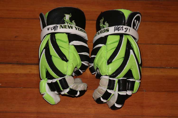 NEW YORK LIZARDS WARRIOR EVO LACROSSE GLOVES