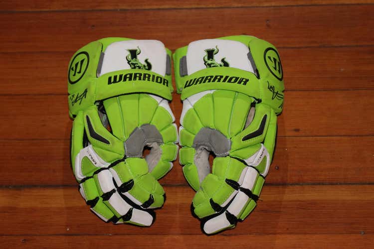 NEW YORK LIZARDS Warrior Burn Pro Lacrosse Gloves 13"