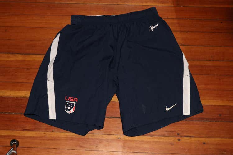 TEAM USA LACROSSE NIKE XL SHORTS