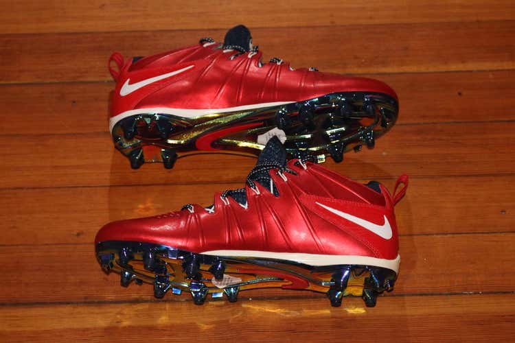 CUSTOM TEAM USA NIKE HUARACHE LACROSSE CLEASTS 10.5