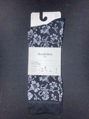 NWT Goodfellow & Co. Premium Dress Socks Size 6-12 Free Shipping