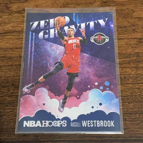 Russell Westbrook Houston Rockets 20-21 NBA Hoops Zero Gravity #13