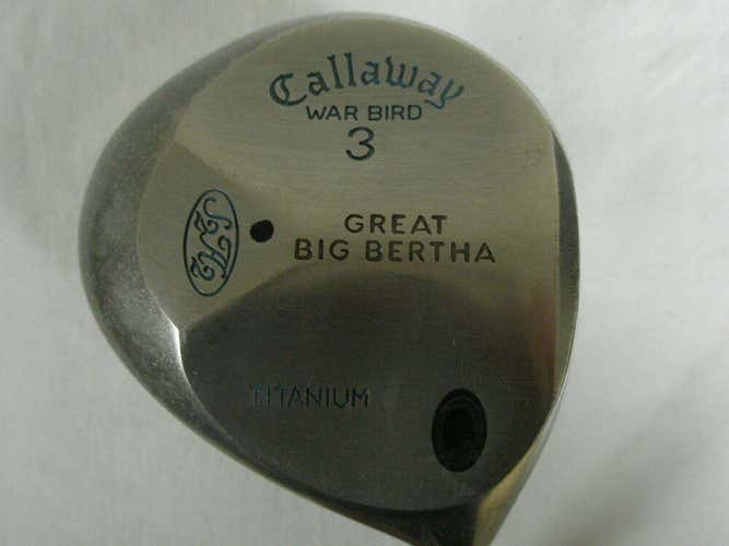 Callaway Great Big Bertha Warbird 3 wood (Graphite Gems Ladies) 3w Titanium