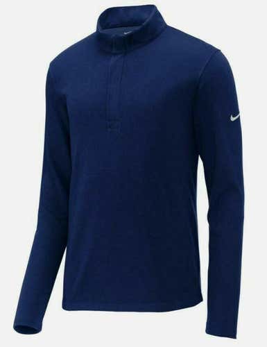 Nike Men's Victory Dry 1/2 Zip Pullover Golf Sweater BV0398 Navy XXL 2XL #83946