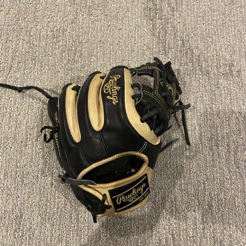 Black Adult Infield Heart of the Hide 11.25" Baseball Glove