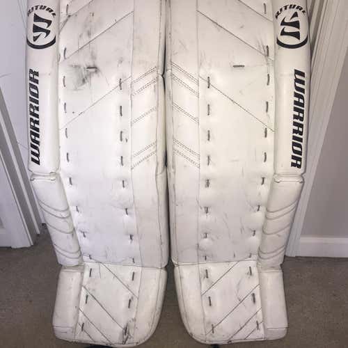 Warrior Ritual G3 Goalie Leg Pads 34+1.5 White