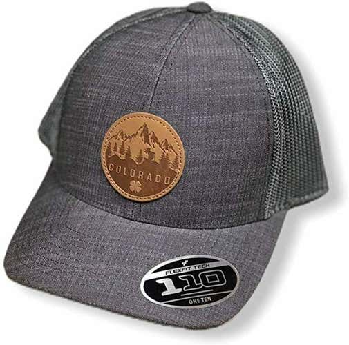 Black Clover Live Lucky Colorado State of Mind Charcoal Adjustable Hat