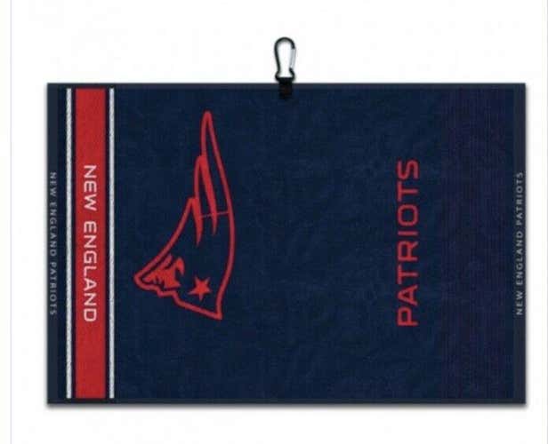 Team Effort NFL New England Patriots 16" x 24" Jacquard Towel
