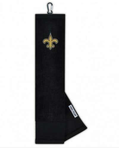 Team Effort NFL New Orleans Saints Tri-fold 16" x 24" Face/Club Towel