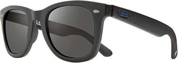 REVO Polarized Sunglasses Forge x Bear Grylls Matte Black Frame Graphite Lens
