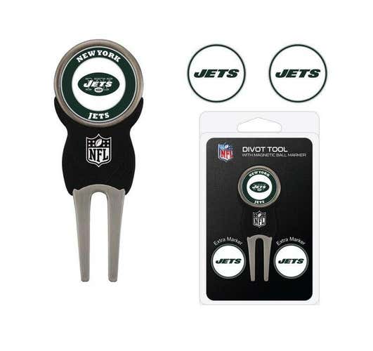 Team Golf NFL N.Y. Jets Divot Tool Pack