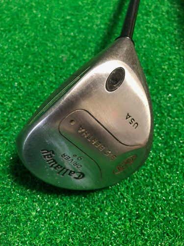 Callaway Big Bertha 9* RH Aldila RCH 60 Regular-flex