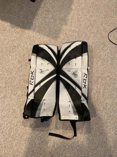 Used 32" Reebok Goalie Leg Pads