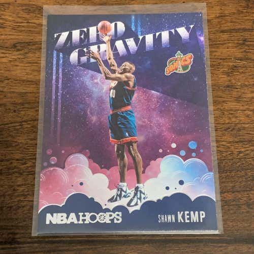 Shawn Kemp Seattle Supersonics 20-21 NBA Hoops Zero Gravity #14