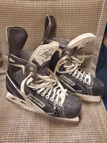 Used Senior Bauer Vapor X 7.0 Hockey Skates Extra Wide Width Size 10.5