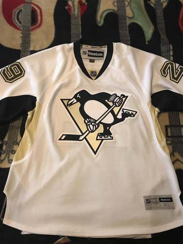 Marc-Andre Fleury White Adult XL Reebok  Jersey