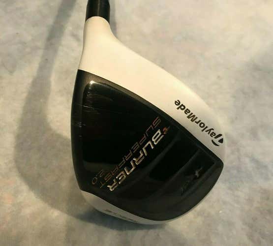 TaylorMade Burner SuperFast 2.0 Rescue 4 Hybrid 21° REAX Regular Graphite *NICE*