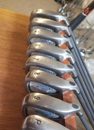Callaway  Steelhead  X-14 Iron Set RH Reg Flex Graphite Shaft