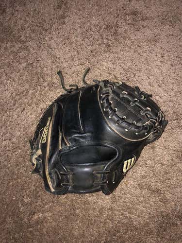 Black High School/College Catcher's A2000 33" Baseball Glove