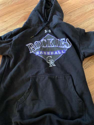 Colorado Rockies Black Adult Large Under Armour Sweatshirt