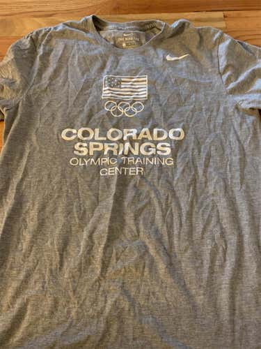 Team USA Olympic Training Center Gray Adult Large Nike Shirts