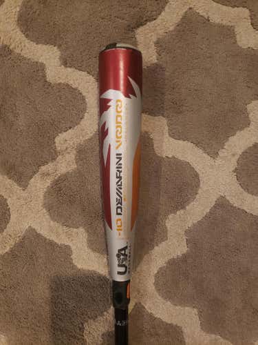 Used 2018 DeMarini Hybrid Voodoo Bat (-10) 18 oz 28"