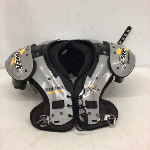 Used Riddell Power Sm Football Shoulder Pads