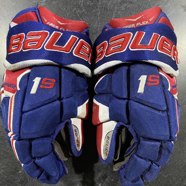 Blue Bauer Supreme 1S 13" Pro Stock Gloves