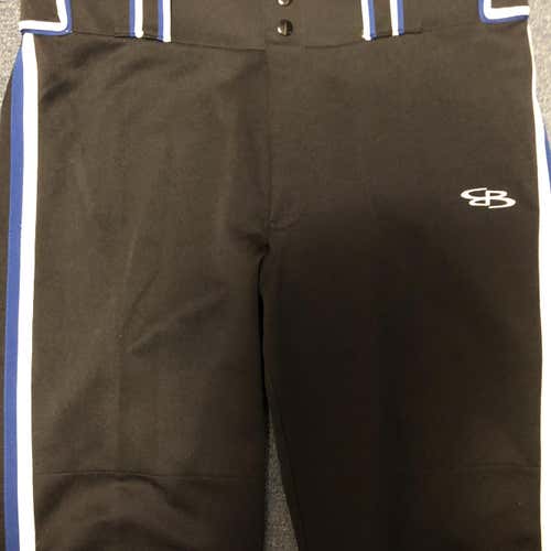 Black Adult Size 38 Boombah Pants