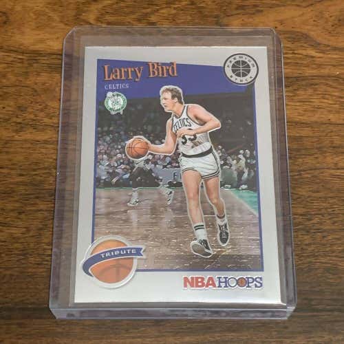 Larry Bird Boston Celtics 19-20 NBA Hoops Premium Stock Tribute #289