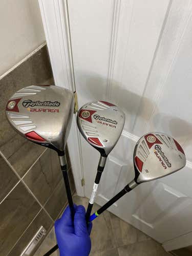 Used Men's TaylorMade Right Handed Clubs (Full Set) Stiff Flex