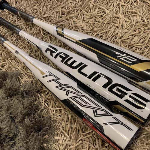 2020 Rawlings Threat -12 Big Barrel Baseball Bat ~ 30/18 USSSA ~ New no Warranty