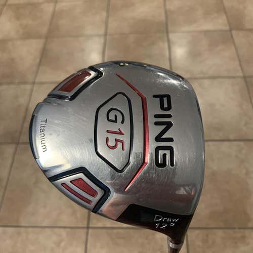 Men's Right Handed G15 Draw Regular Flex 12 Loft Driver