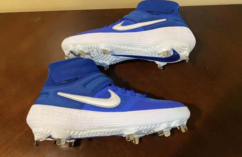 Blue Men's Metal Nike Cleats