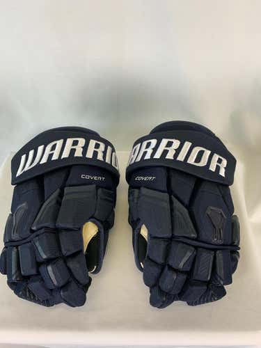 Navy Used Senior Warrior Covert QRE Gloves 14"- Jacksonville Icemen ECHL