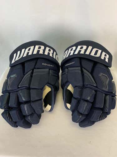 Navy Used Senior Warrior Covert QRE Gloves 14"- Jacksonville Icemen ECHL