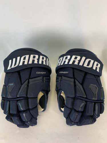 Navy Used Senior Warrior Covert QRE Gloves 14"- Jacksonville Icemen ECHL