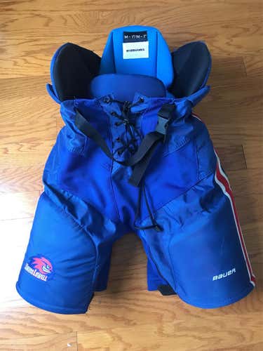 U Mass Lowell Senior Medium (minus 1”) Bauer Nexus Custom Pro Stock NCAA Hockey Pants