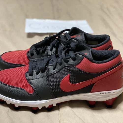 Black Men's Molded Cleats Air Jordan Cleats