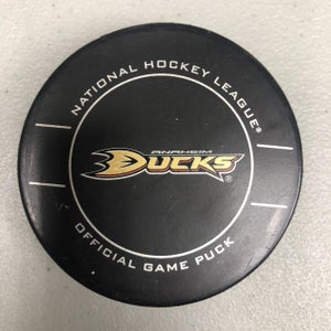 Anaheim Ducks Official Game Puck NEW