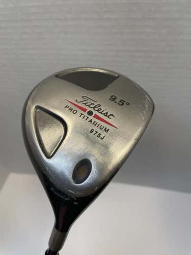 Used Titleist 975j 9.5 Degree Graphite Stiff Golf Drivers