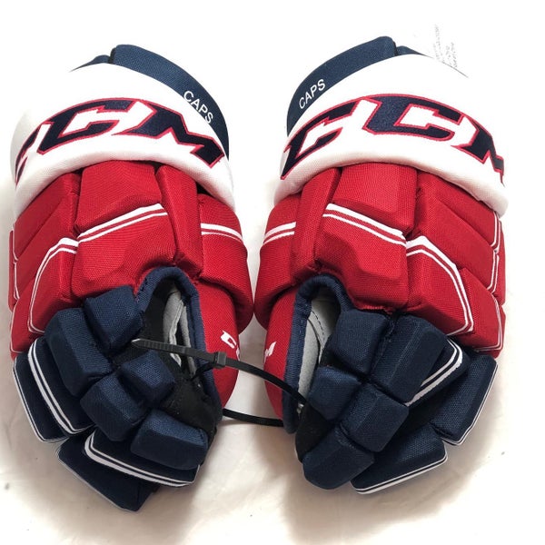 New Senior Washington Capitals CCM HGQL 14" Pro Stock Hockey Gloves