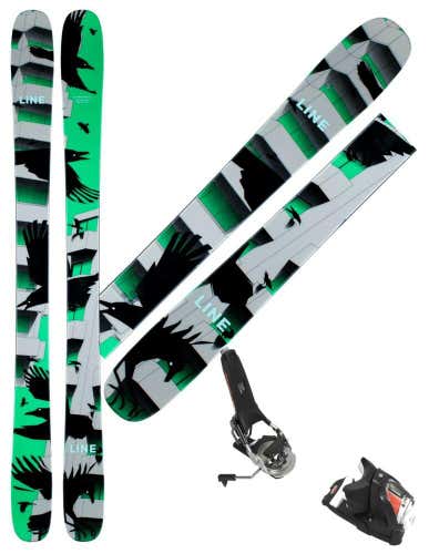 LINE 2021 CHRONIC 171CM TWIN TIP SKIS W/ LOOK PIVOT BINDINGS, NEW