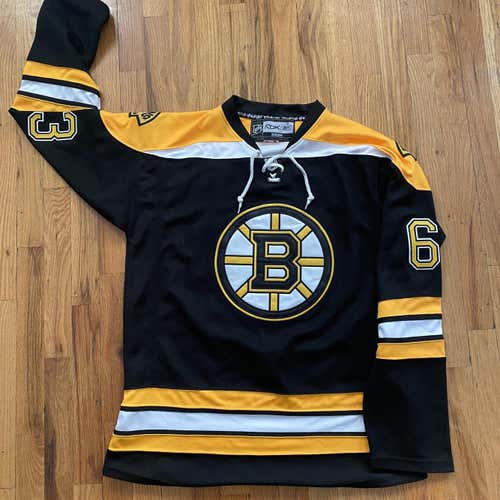 Black Adult Size 50 Reebok Pro Stock Jersey