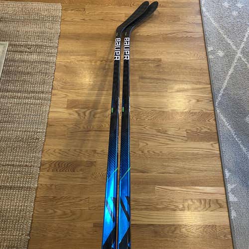 2 Pack - Pro Stock Bauer 2N Pro Hockey Sticks Dressed As Nexus Geo